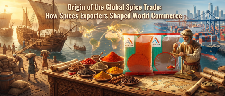 Origin of the Global Spice Trade: How Spices Exporters ...