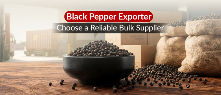 Black Pepper Exporter: Choose a Reliable Bulk Supplier